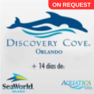 Discovery Cove Day Resort + 2 Parques - SUMMER PROMO - PACOTE DE BEBIDAS PREMIUM GRÁTIS PARA ADULTOS!